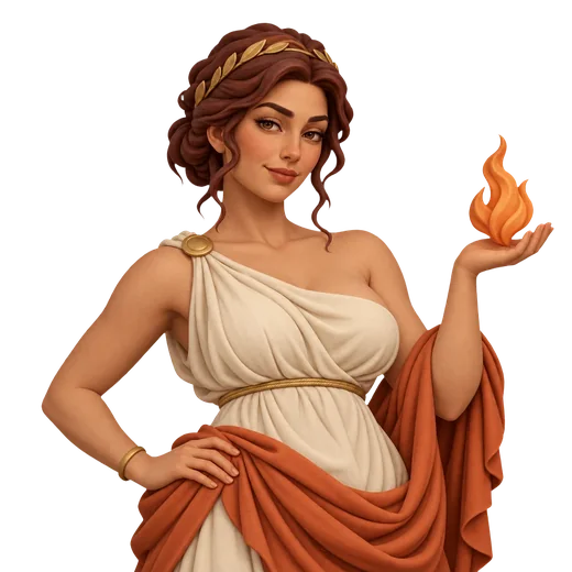 Hestia, host of Hestia's Hearth